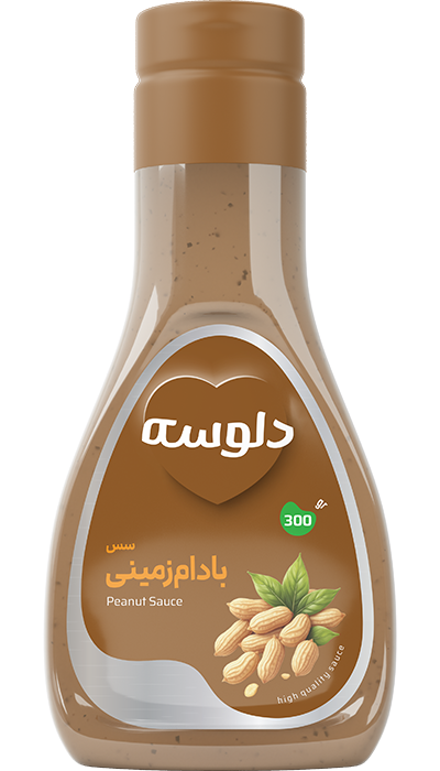 سس مایونز بادام زمینی دلوسه -280گرم