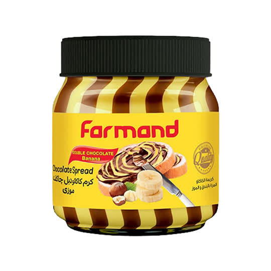 شكلات صبحانه 2 رنگ چاكلت موز فرمند-200گرم