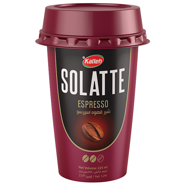 شير قهوه اسپرسو سولاته كاله - 225 ميلي ليتر