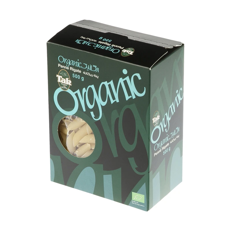 ماکارونی تک پنه ریگاته ارگانیک _ 500 گرمی 