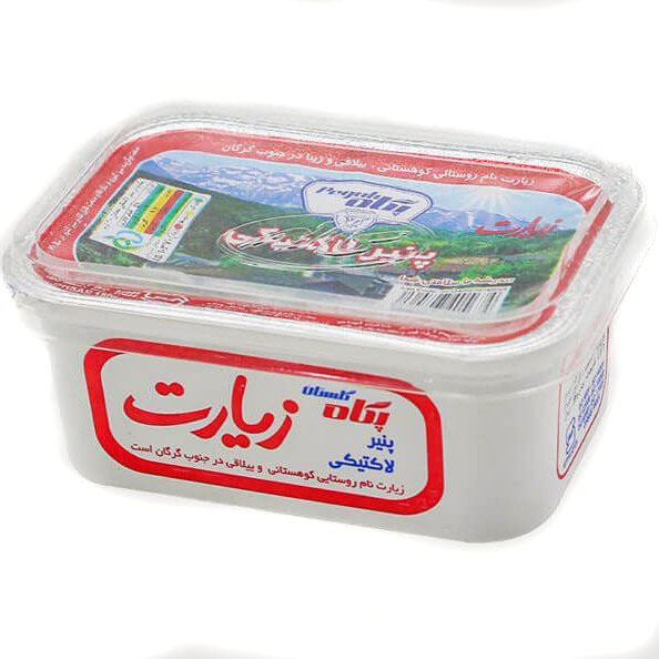 پگاه پنير لاكتيكي زيارت-280گرم