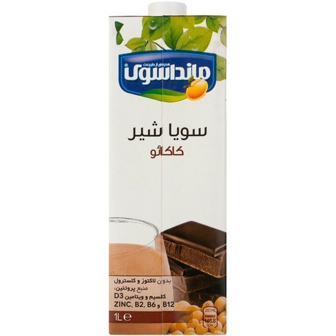 شیر سویا کاکائو مانداسوی  -1لیتر