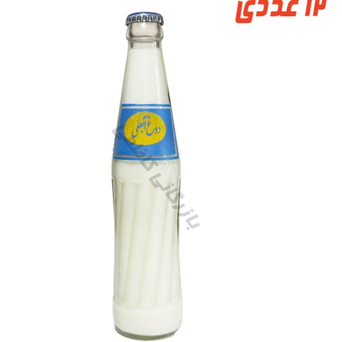 دوغ گازدار شیشه ای آبعلی-250میلی لیتر