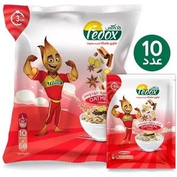 میان وعده جو دو سر با طعم وانیل فدوکس - 500 گرم