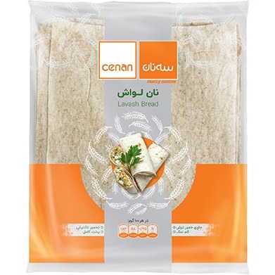 نان لواش سه نان - 100 گرم