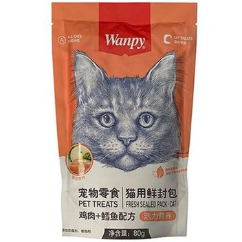 پوچ گربه با طعم مرغ و ماهی کاد ونپی - 85 گرم