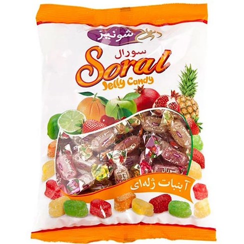 آبنبات میوه ای مخلوط پارسا شونیز - 500 گرم