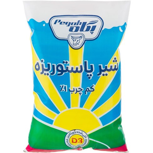شیر پر چرب نایلونی پگاه - 800 گرم