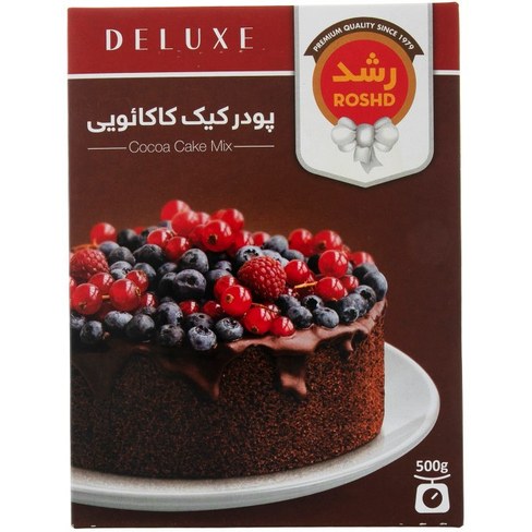 پودر کیک کارامل کاکائویی رشد-500گرم
