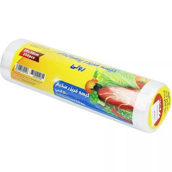 کیسه فریزر رولی گلرنگ-250عدد