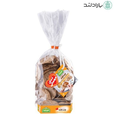 نان چیپسی مهمانی هم دانه چند غله-320گرم
