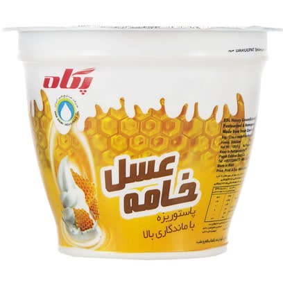 خامه عسل چهار گوش پگاه _ 100 گرمی 