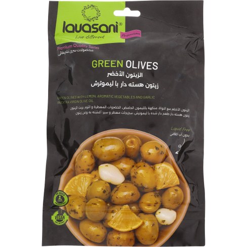 زیتون هسته دار با لیمو ترش کلاسیک تشریفاتی _ 300 گرم 
