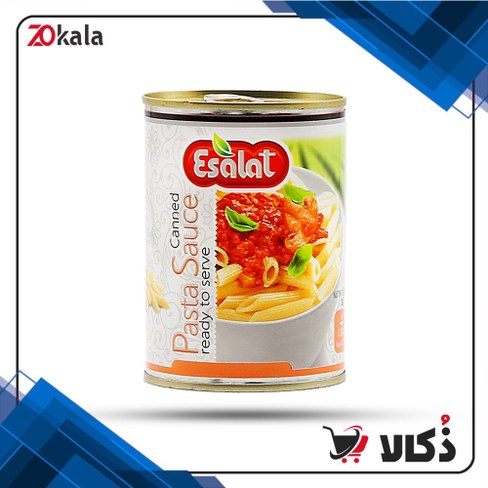کنسرو سس ماکارنی با سویا اصالت-380گرم