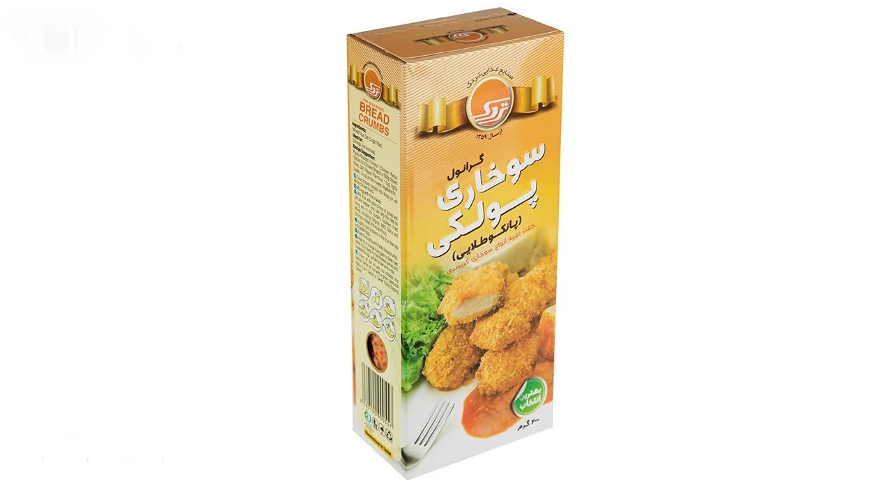 پودر سوخاری پولکی پانکو سفید تردک-200گرم