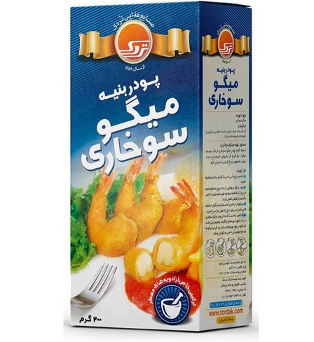 پودر سوخاری پفکی تمپورا تردک-200گرم