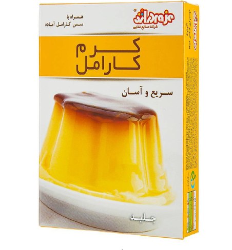 پودر ژله کرم کارامل دراژه-100گرم