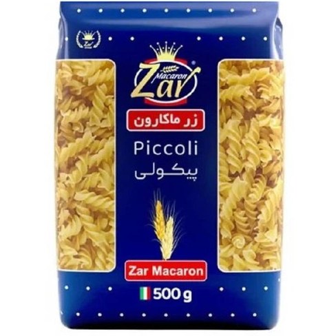 ماکارونی فرمی پیکولی زر ماکارون-500گرم