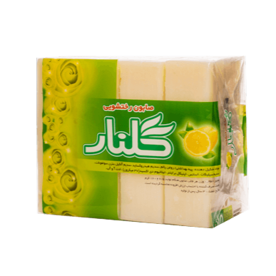 صابون رختشویی گلنار با رایجه لیمو-580گرم