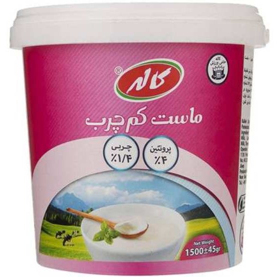 ماست همزده کم چرب سون کاله-1500گرم