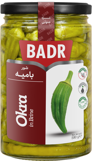 شور بامیه بدر - 590گرم