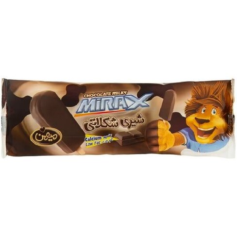 بستنی شکلاتی با روکش کاکائویی میرکس میهن-70گرم