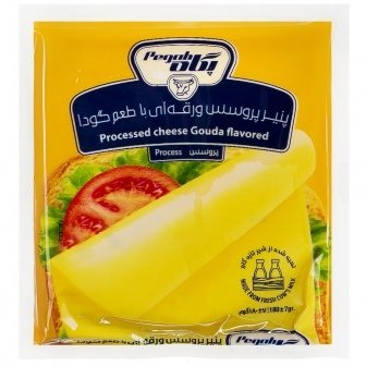 پنیر گودا ورقه ای پگاه-10عدد