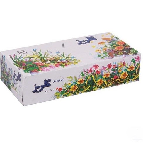 دستمال کاغذی گلریز طرح پروانه-200برگ