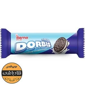 بیسکوییت دربیس کاکائویی با کرم کاکائو _115 گرم