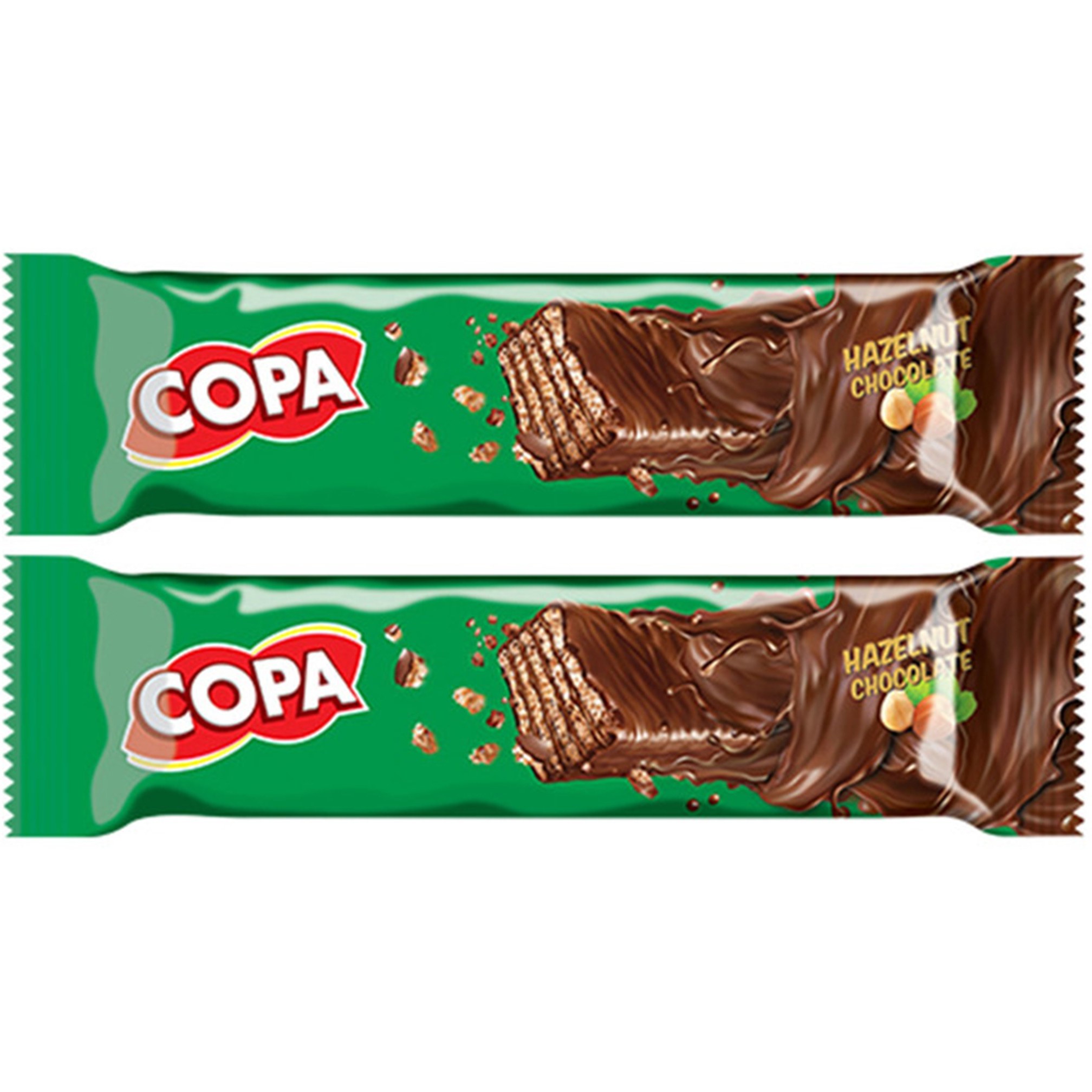 ویفر فندقی کوپا با روکش شکلات5لایه-40گرم