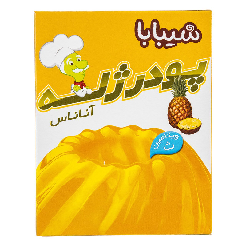 پودر ژله آناناس شیبابا-100گرم