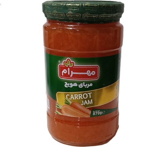 مربا هویج مهرام-870گرم