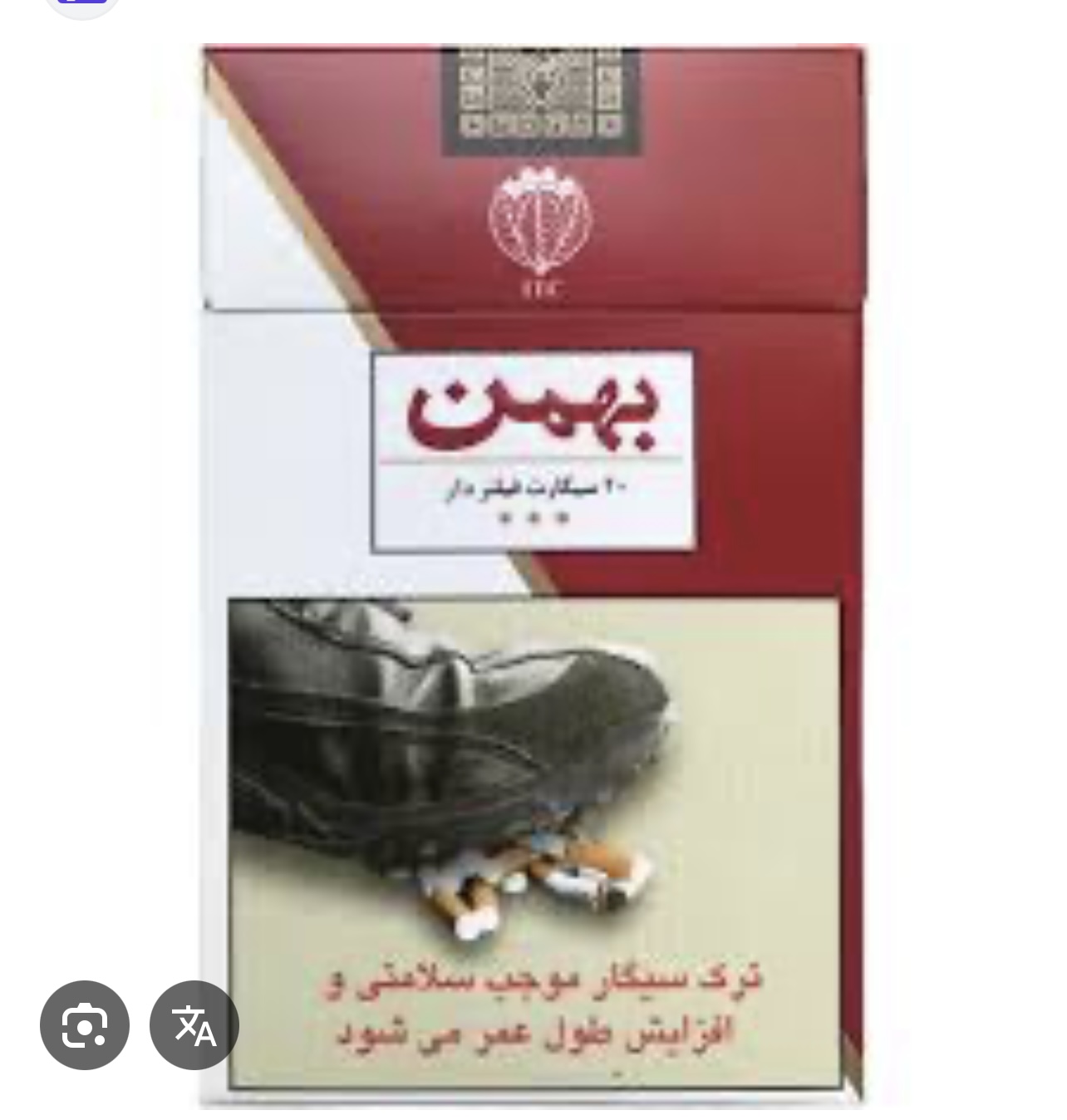 بهمن سیگار کتابی پوتین